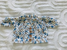 Load image into Gallery viewer, Button down granny square sweater