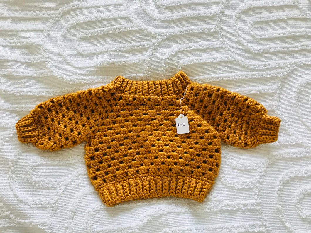 Pullover granny square sweater