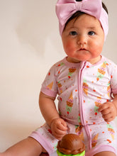 Load image into Gallery viewer, Ice cream shortie bamboo pajamas
