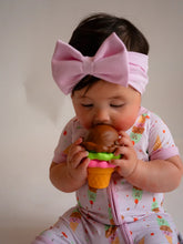 Load image into Gallery viewer, Ice cream shortie bamboo pajamas