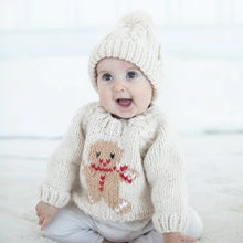 Load image into Gallery viewer, Gingerbread sweater for baby &amp; toddlers