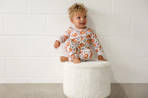Organic pumpkin pajamas