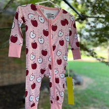 Load image into Gallery viewer, Back to school Fall Apple pajamas