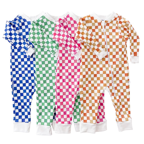 Checkered organic jumpers