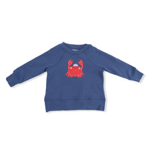 Load image into Gallery viewer, Sailor sea creatures appliques Raglan sweatshirt