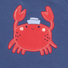 Load image into Gallery viewer, Sailor sea creatures appliques Raglan sweatshirt