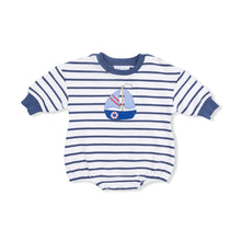 Load image into Gallery viewer, Bubbly sailboat sweatshirt bubble