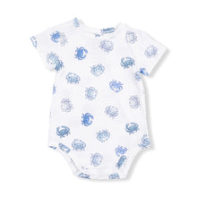 Load image into Gallery viewer, Blue crabs short sleeve bodysuit