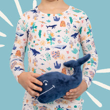 Load image into Gallery viewer, Kids bamboo 2 piece pajama set Seas the Day