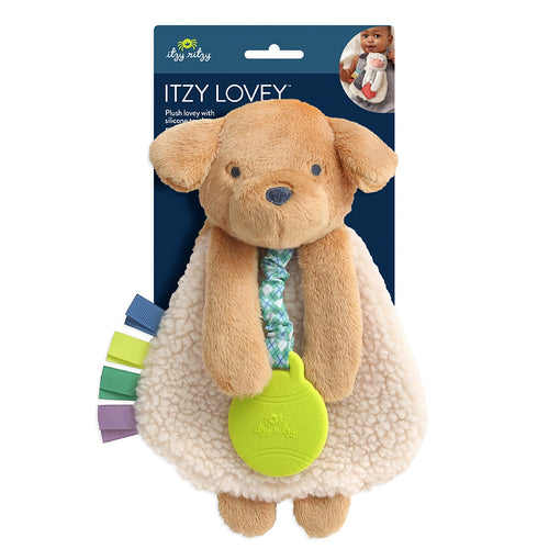 Puppy itsy lovey plush + Teether toy