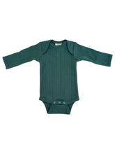 Load image into Gallery viewer, Organic pointelle long sleeve bodysuits