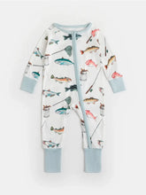 Load image into Gallery viewer, Fishing long sleeve rompers