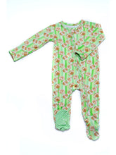 Load image into Gallery viewer, Green football onsie