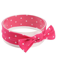 Load image into Gallery viewer, Polka Dot Bow Headband - More Colors Available!