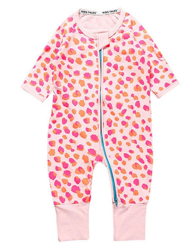 Bright Pink Polka Dot Pajama