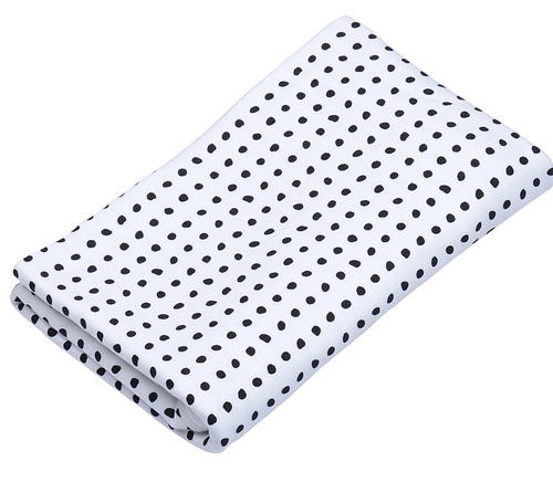 Black Polka Dot Blanket