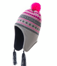 Load image into Gallery viewer, Pink Tassel Beanie