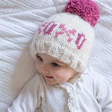 Load image into Gallery viewer, XOXO Valentine’s knit beanie hat
