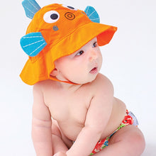 Load image into Gallery viewer, Sushi Swim Diaper and Sunhat Set