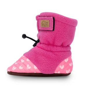 Heart adjustable stay put cozy boots