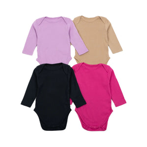 Baby four pack long sleeve shirts