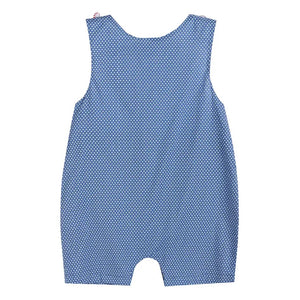 Blue Americana Popsicles Romper with Short Pants