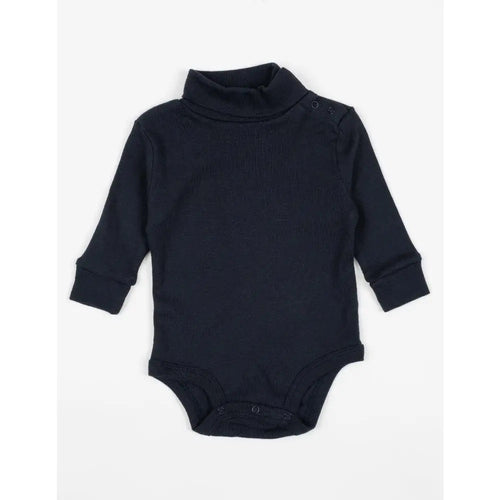 Navy Turtleneck Onesie