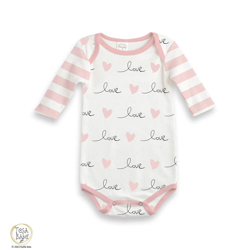 Baby girl Valentine Love bodysuit