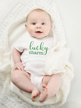 Load image into Gallery viewer, Lucky charm St. Patrick’s baby bodysuit