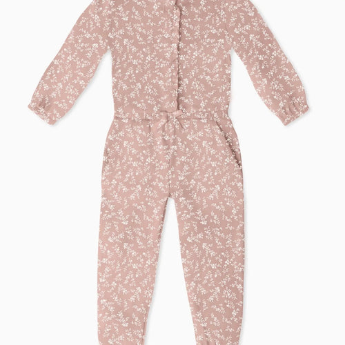 Cecilia long sleeve romper Lane floral/blush
