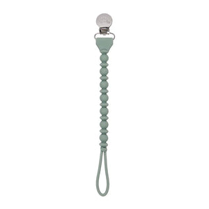 Sweetie strap silicone one piece pacifier clips