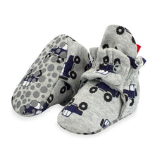 Load image into Gallery viewer, Off road Organic Cotton gripper baby bootie
