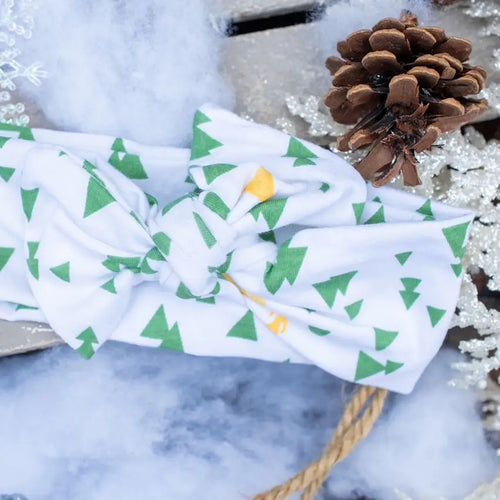 Christmas Triangle Bow Knot