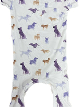 Load image into Gallery viewer, Bamboo short sleeve romper I woof you