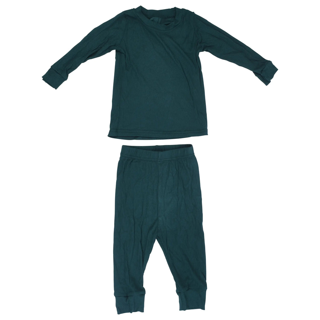 Ribbed forest green Jammie’s