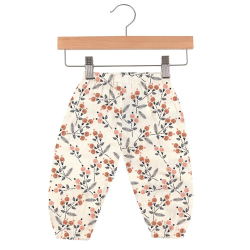 Dahlia floral bamboo pants