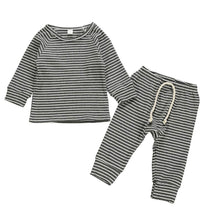 Load image into Gallery viewer, Striped Jogger Set