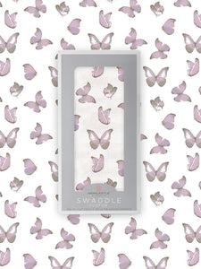 Winsome butterfly swaddle