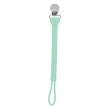 Load image into Gallery viewer, Sweetie strap silicone one piece pacifier clips
