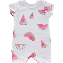 Load image into Gallery viewer, Watermelon Organic Romper