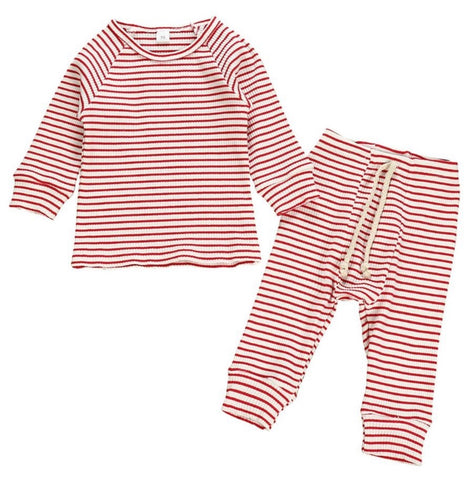 Striped Jogger Set