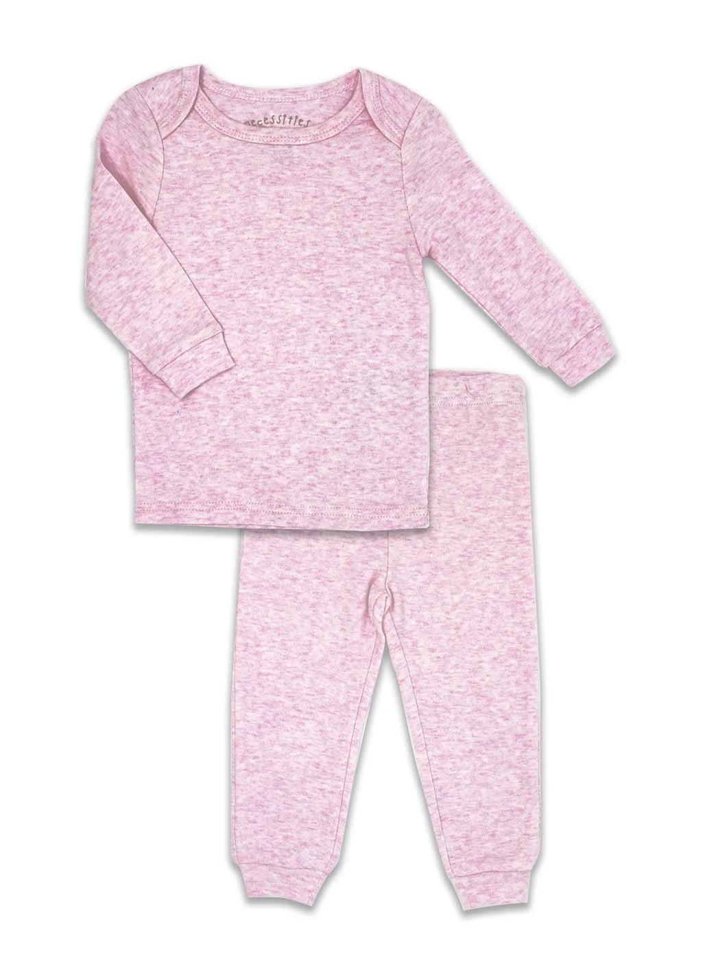 Heather pink pajamas