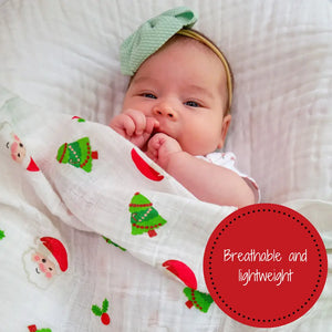Santa Claus is coming to town swaddle