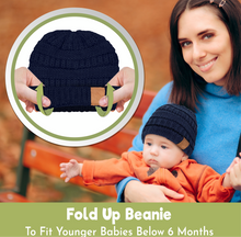 Load image into Gallery viewer, Sweet Pea Baby Beanie 3-Pack