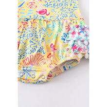 Load image into Gallery viewer, Floral bubble Romper