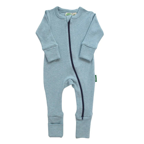 Snuggle soft 2 way zipper romper