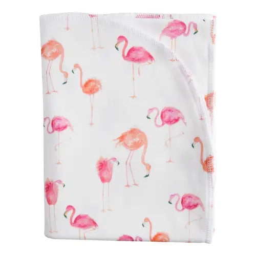 Flamingo Organic Blanket