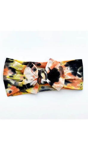 Tie Dye Halloween headband