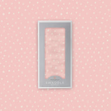 Load image into Gallery viewer, Pink Pearl Polka Dot Bamboo Swaddle