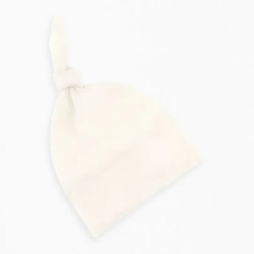 Classic knotted hat Natural